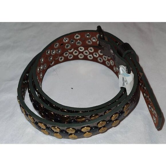 J Crew multi colored metal belt. Size Small. See description for details. - Picture 3 of 7